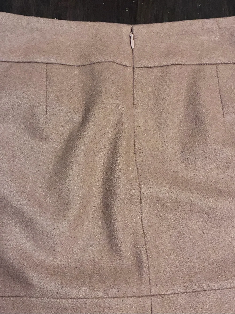 J. CREW Classic Camel Mini Skirt - Women's Wool-Blend MINI Skirt